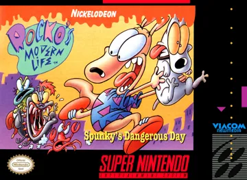 Rocko's Modern Life - Spunky's Dangerous Day (USA) box cover front